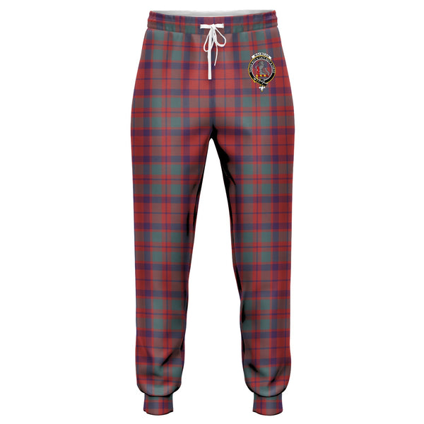 MacBean of Tomatin (MacBain of Tomatin) Weathered Clan Badge Tartan Jogger Pants
