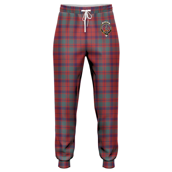 MacBean of Tomatin (MacBain of Tomatin) Weathered Clan Badge Tartan Jogger Pants