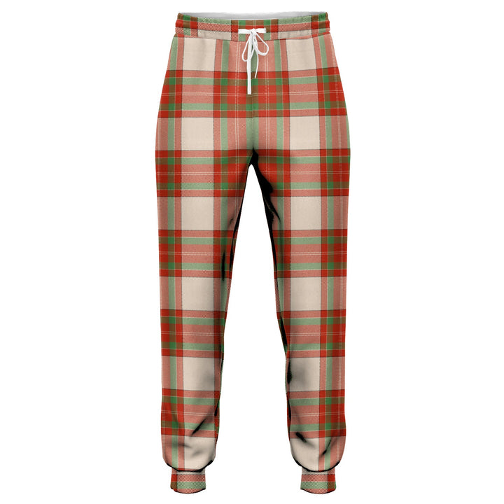 MacBrair Dress Weathered Tartan Jogger Pants