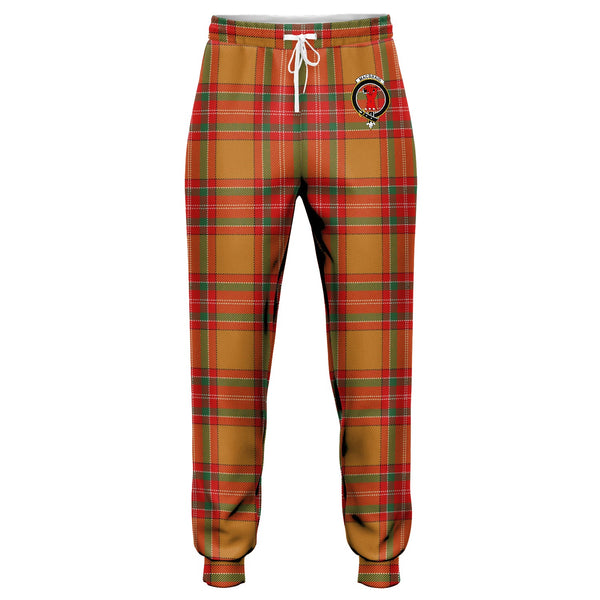 MacBrair Modern Clan Badge Tartan Jogger Pants