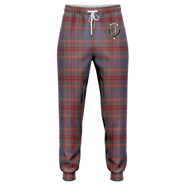 MacCall (MacColl) Weathered Clan Badge Tartan Jogger Pants