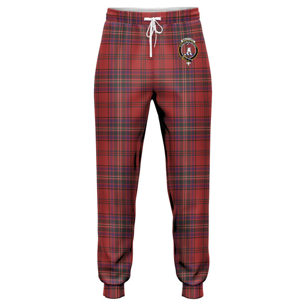 MacClure Weathered Clan Badge Tartan Jogger Pants