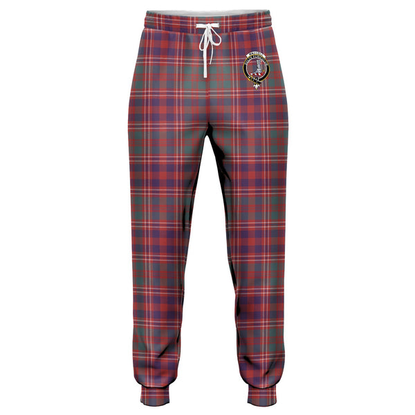 MacColl (MacCall) Weathered Clan Badge Tartan Jogger Pants