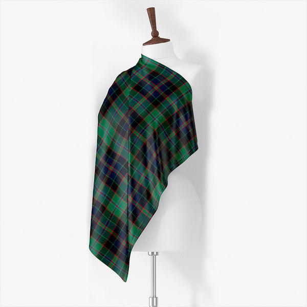 MacCraig Modern Tartan Classic Silk Habotai Square Scarf