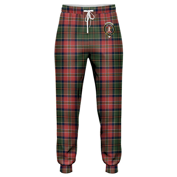 MacCulloch Ancient Clan Badge Tartan Jogger Pants