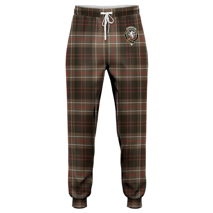 MacDiarmid Weathered Clan Badge Tartan Jogger Pants