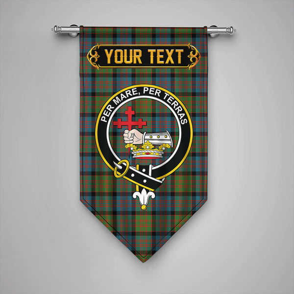 MacDonald (Donald) Ancient Clan Badge Tartan Gonfalon Personalize
