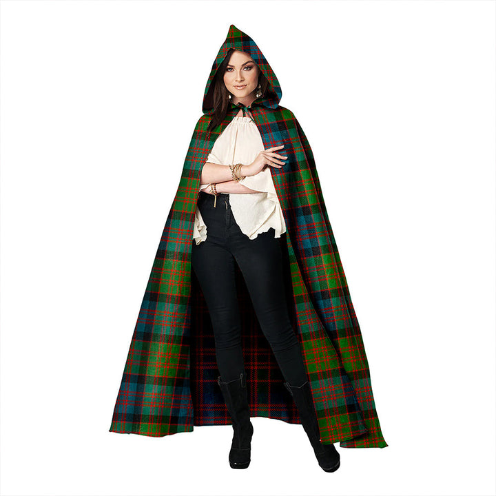 MacDonald (Donald) Ancient Clan Badge Tartan Hooded Cloak
