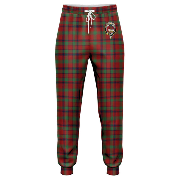 MacDonald of Aird & Valley (Donald of Aird & Valley) Modern Clan Badge Tartan Jogger Pants