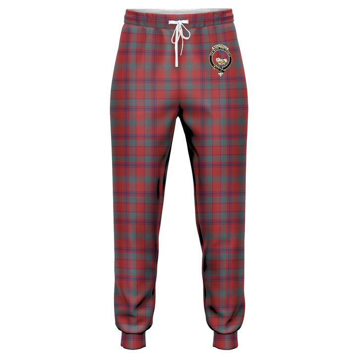 MacDonald of Aird & Valley (Donald of Aird & Valley) Weathered Clan Badge Tartan Jogger Pants