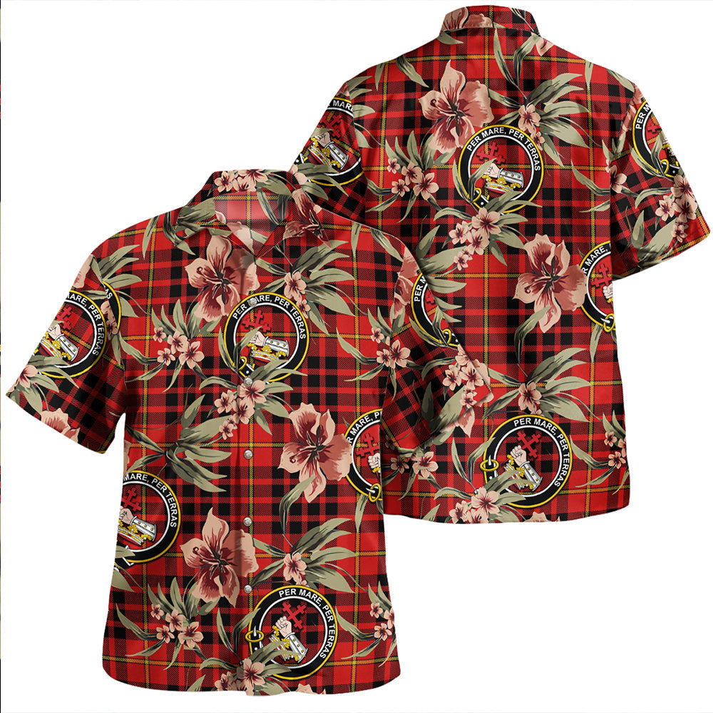 Scottish Tartan Dinwoodie Modern Clan Hawaiian Shirt Tropical Old Style main image 0