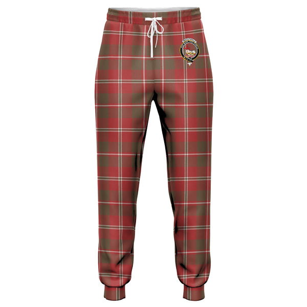 MacDonald of Glenaladale (Donald of Glenaladale) 2006 Weathered Clan Badge Tartan Jogger Pants