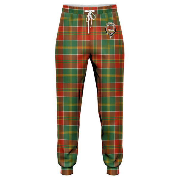 MacDonald of Kingsburgh (Donald of Kingsburgh) Ancient Clan Badge Tartan Jogger Pants