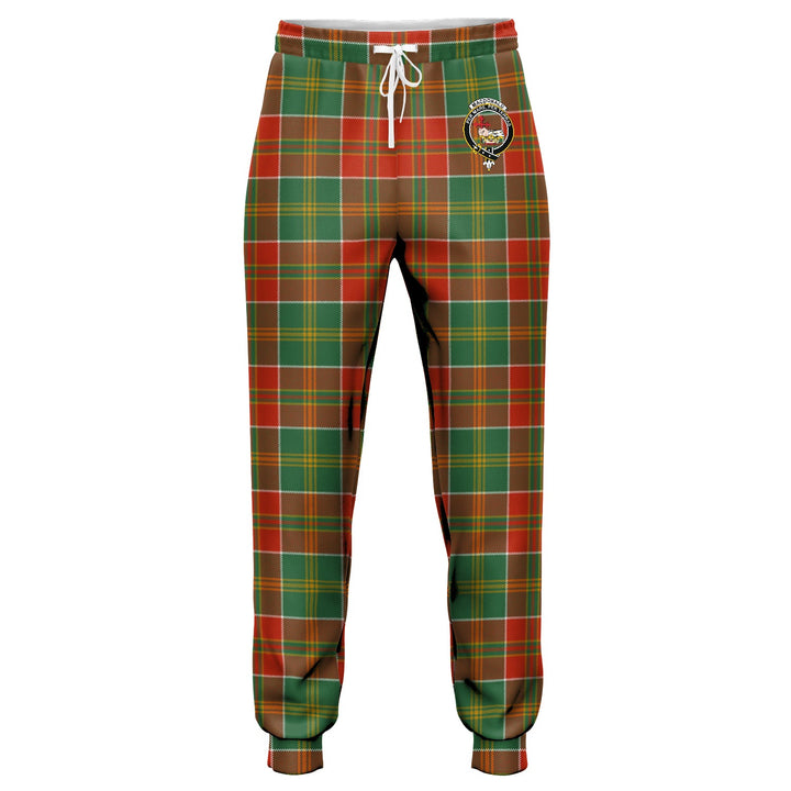 MacDonald of Kingsburgh (Donald of Kingsburgh) Ancient Clan Badge Tartan Jogger Pants