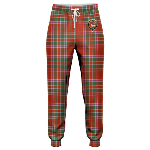 MacDonald of Lochmaddy (Donald of Loch Mhaddy) Anceint Clan Badge Tartan Jogger Pants