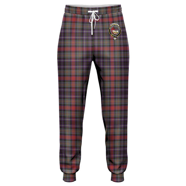 MacDonald of P.E. Island (Donald of P.E. Island) Weathered Clan Badge Tartan Jogger Pants