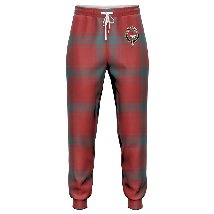 MacDonald of Sleat (Donald Lord MacDonald) Weathered Clan Badge Tartan Jogger Pants