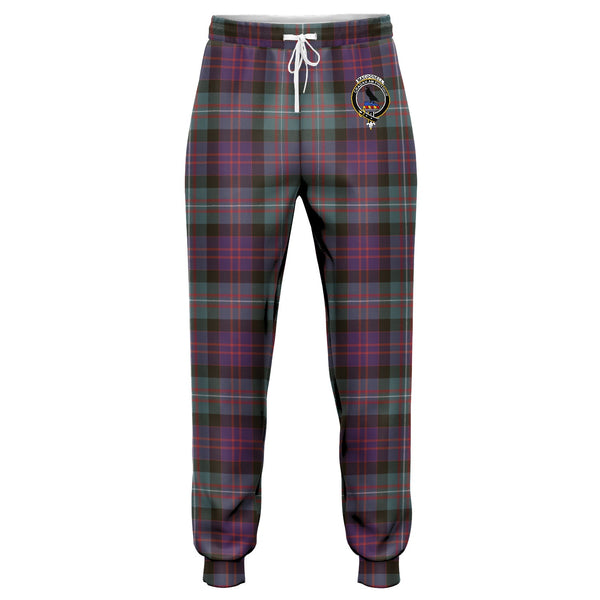 MacDonell of Glengarry Weathered Clan Badge Tartan Jogger Pants