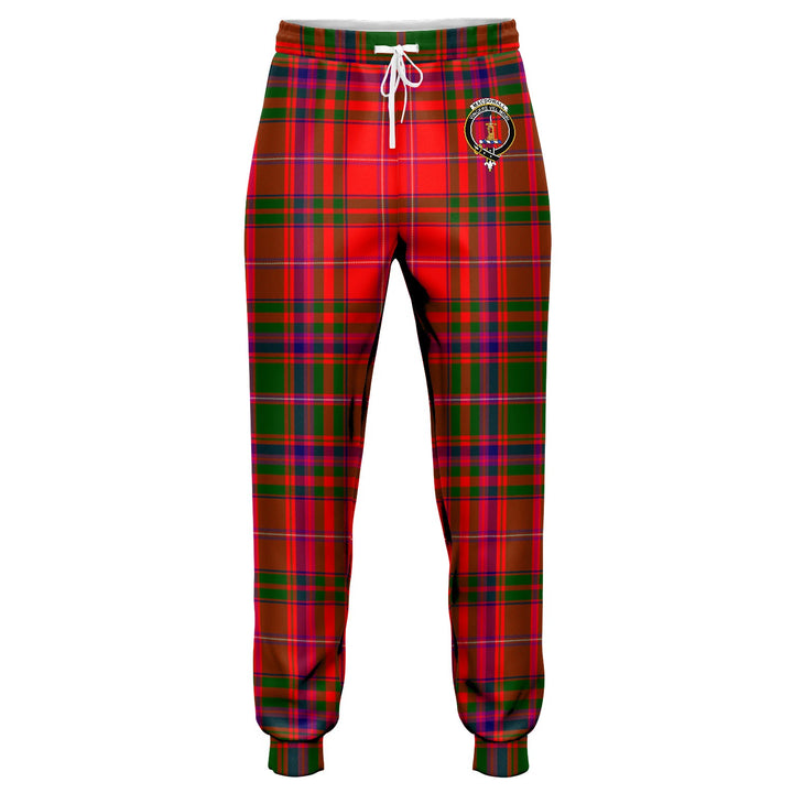 MacDowall Clan Badge Tartan Jogger Pants