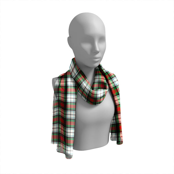 MacDuff Dress Ancient Tartan Classic Silk Habotai Long Scarf