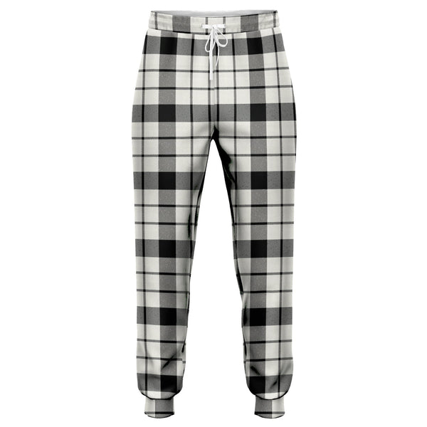 MacFarlane Black and White (Wallace Wallas Dress 3) Ancient Tartan Jogger Pants