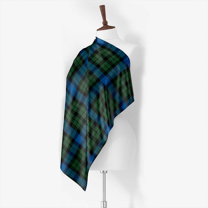MacIntyre (MacGregor Hastie) Modern Tartan Classic Silk Habotai Square Scarf