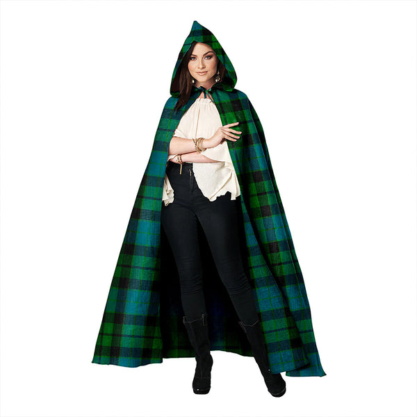 MacKay Ancient Clan Badge Tartan Hooded Cloak