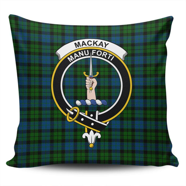 MacKay Modern Tartan Classic Crest Pillow Cover