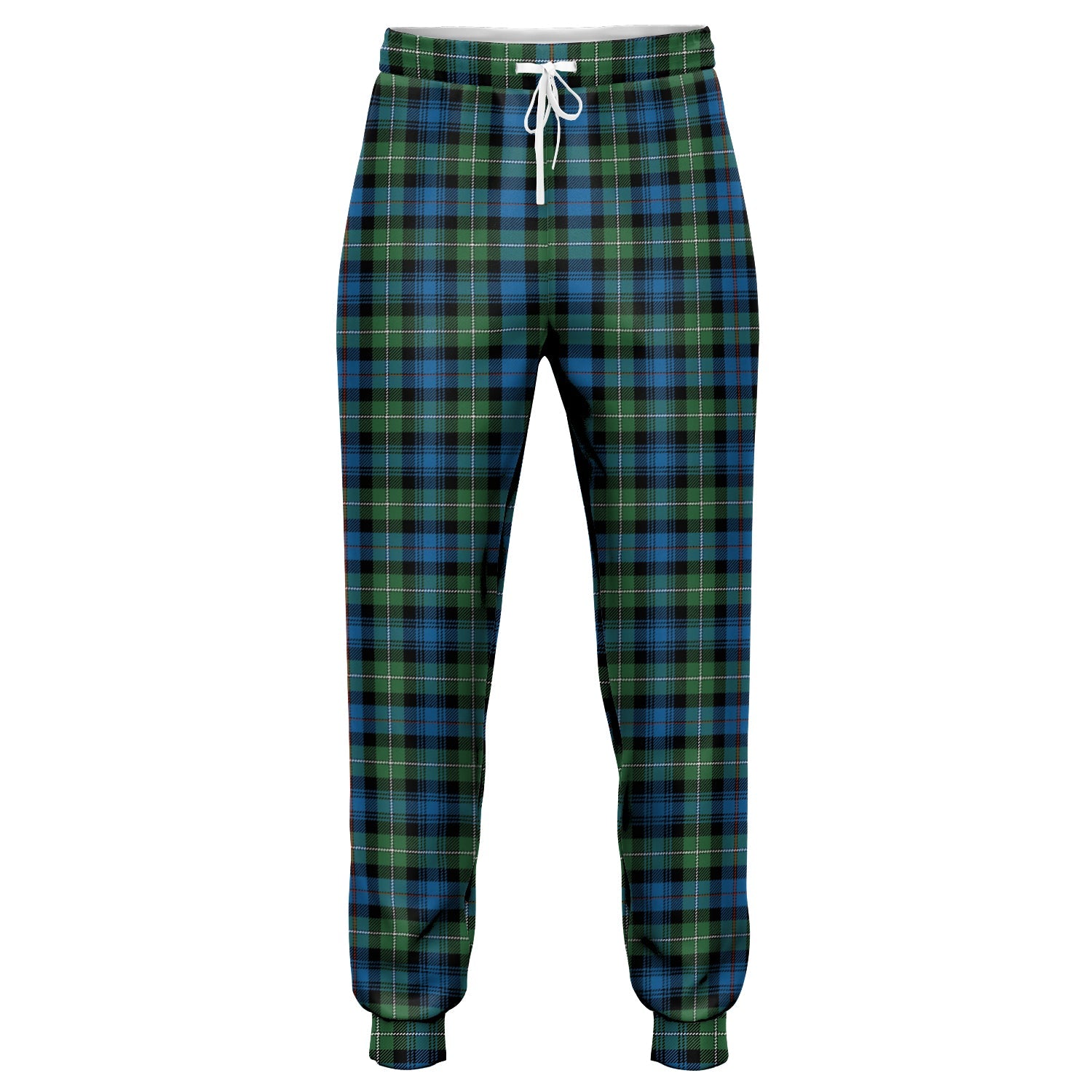 Wallace Hunting - Red Tartan Crest Jogger Sweatpants - Alba Celtic Style main image 0
