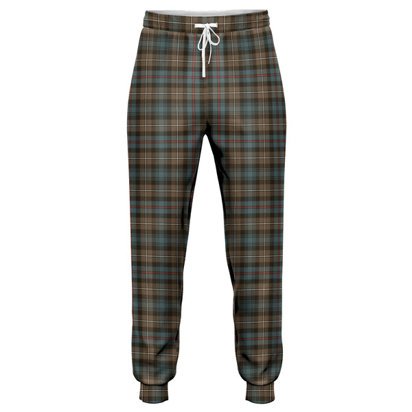 MacKenzie Weathered Tartan Jogger Pants