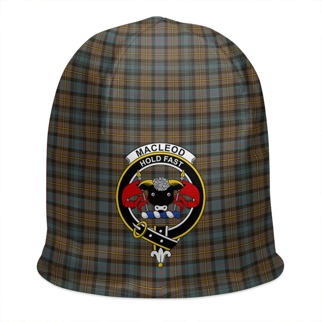 MacLeod of Skye Tartan Hoodie - Lion Rampant And Celtic Thistle Style