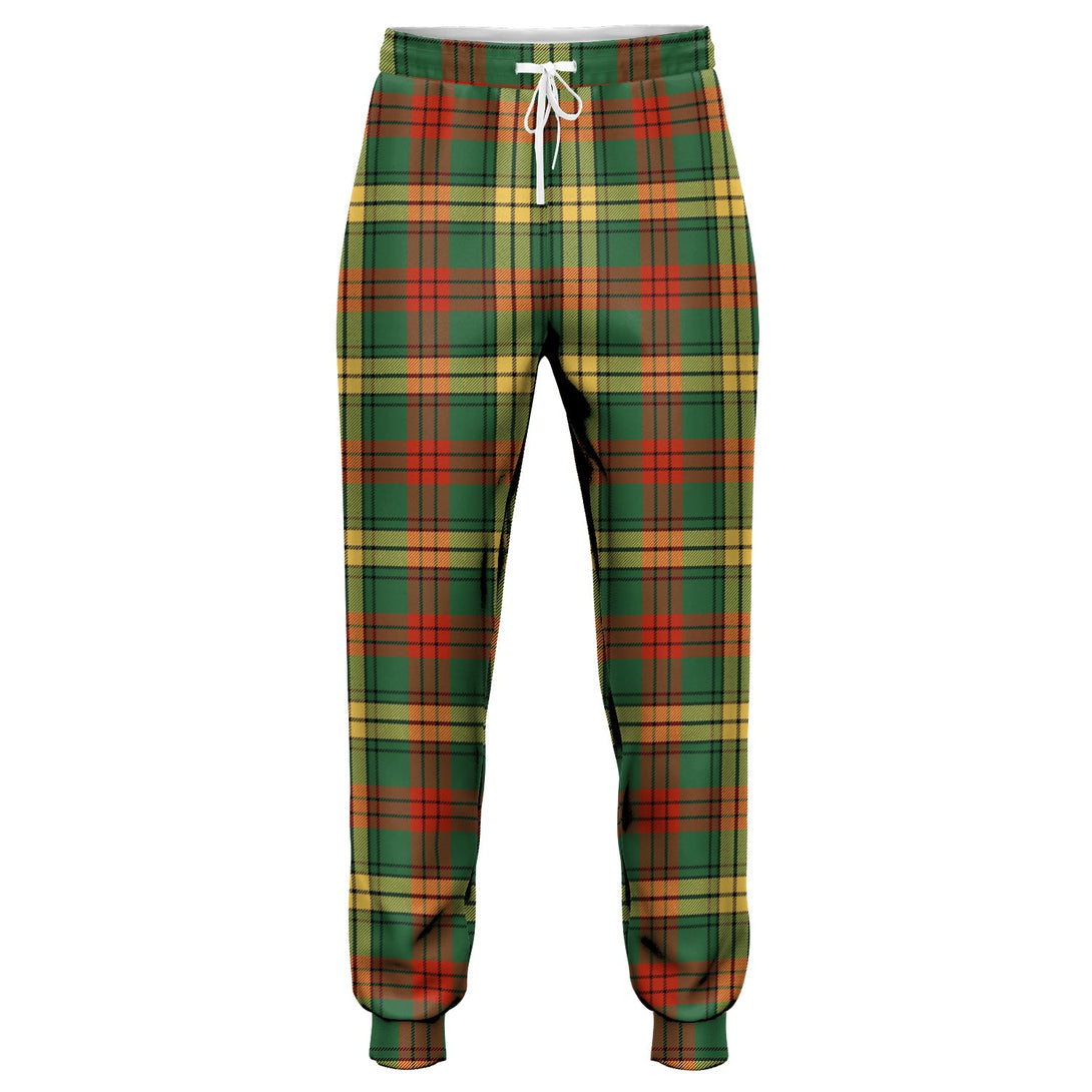 Shaw Modern Tartan Crest Jogger Sweatpants - Alba Celtic Style