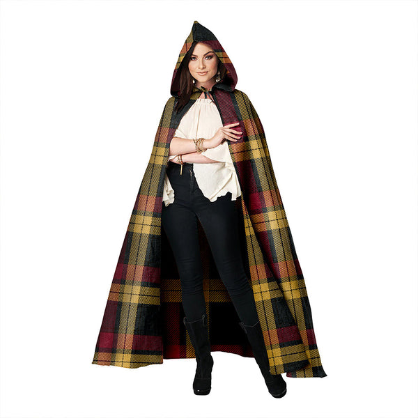 MacMillan Weathered Clan Badge Tartan Hooded Cloak