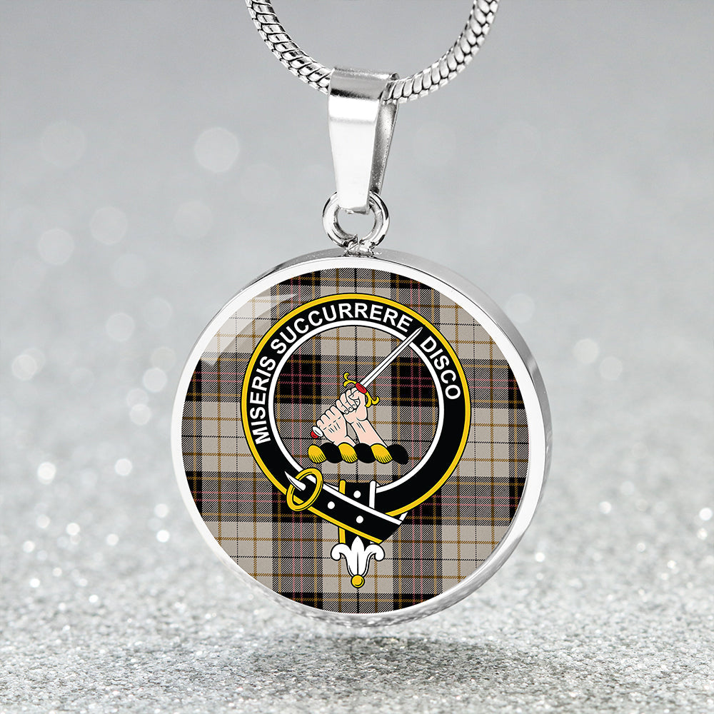 Scottish Tartan MacFie of Colonsay Dress (MacPhee of Colonsay Dress) Ancient Clan Circle Necklace Classic Style