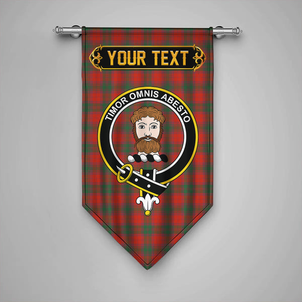 MacNab Ancient Clan Badge Tartan Gonfalon Personalize
