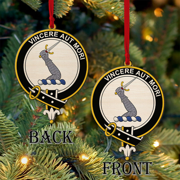 MacNeill 1 Clan Badge Wood Acrylic Ornament