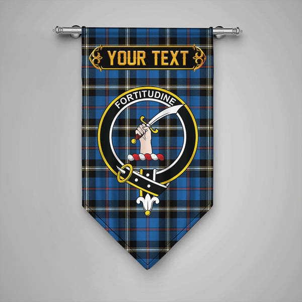 MacRae of America Ancient Clan Badge Tartan Gonfalon Personalize