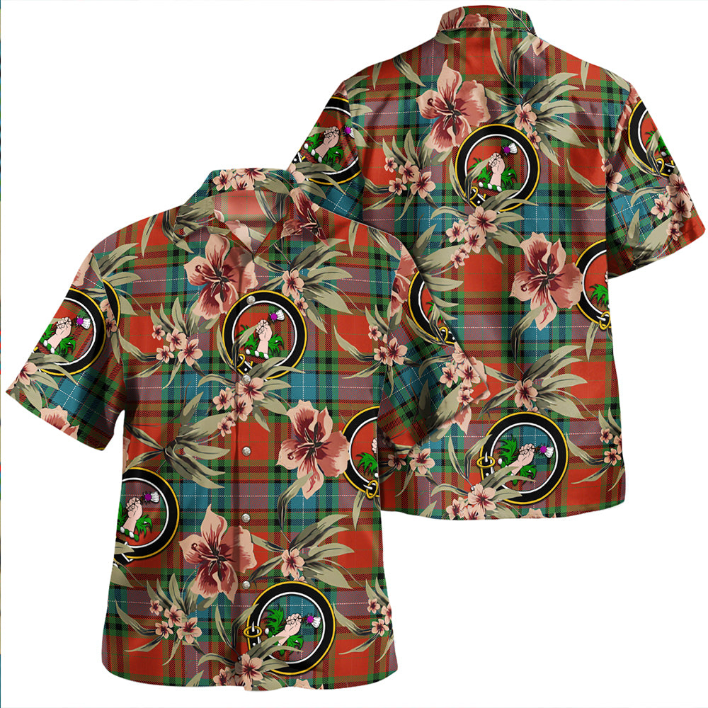 Scottish Tartan Wemyss Ancient Clan Hawaiian Shirt Tropical Old Style main image 1