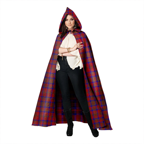 Matheson Weathered Clan Badge Tartan Hooded Cloak