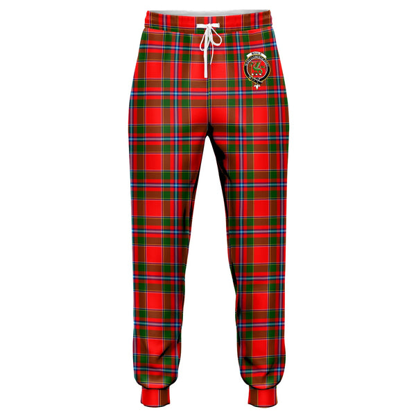 Maule Clan Badge Tartan Jogger Pants