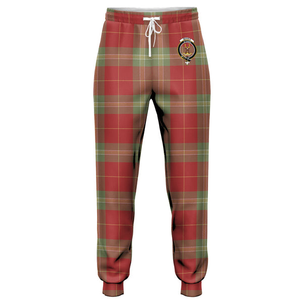 Maver Weathered Clan Badge Tartan Jogger Pants