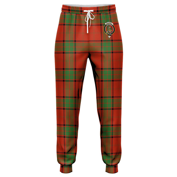Maxwell Ancient Clan Badge Tartan Jogger Pants