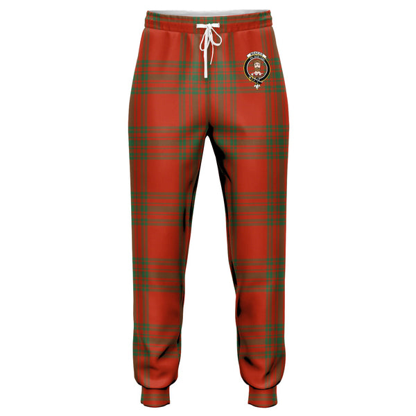 Menzies Ancient Clan Badge Tartan Jogger Pants