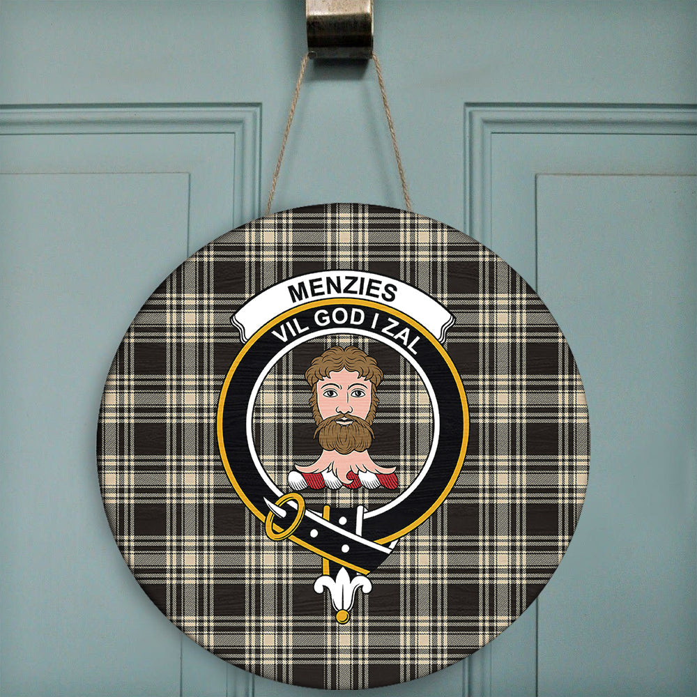 Menzies Green Ancient Tartan Crest Sweatshirt main image 0