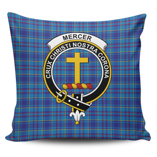 Mercer Modern Tartan Classic Crest Pillow Cover
