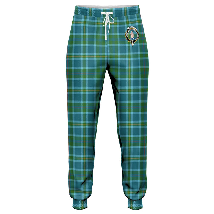 Miller Ancient Clan Badge Tartan Jogger Pants