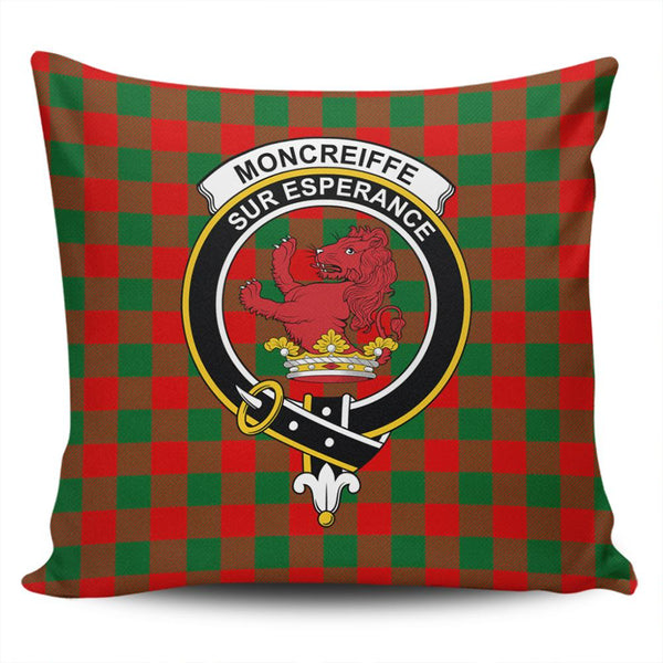 Moncrieffe Tartan Classic Crest Pillow Cover