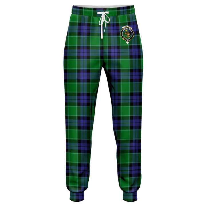 Monteith Clan Badge Tartan Jogger Pants