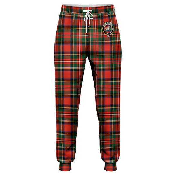 Monypenny Clan Badge Tartan Jogger Pants