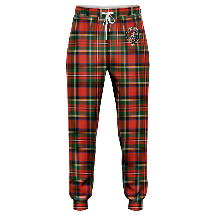 Monypenny Clan Badge Tartan Jogger Pants